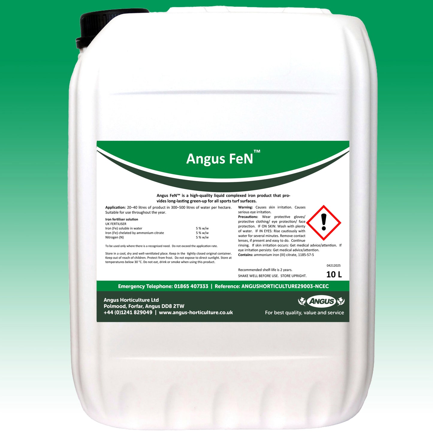 Angus FeN™ 5-0-0 + 5% Fe 10L