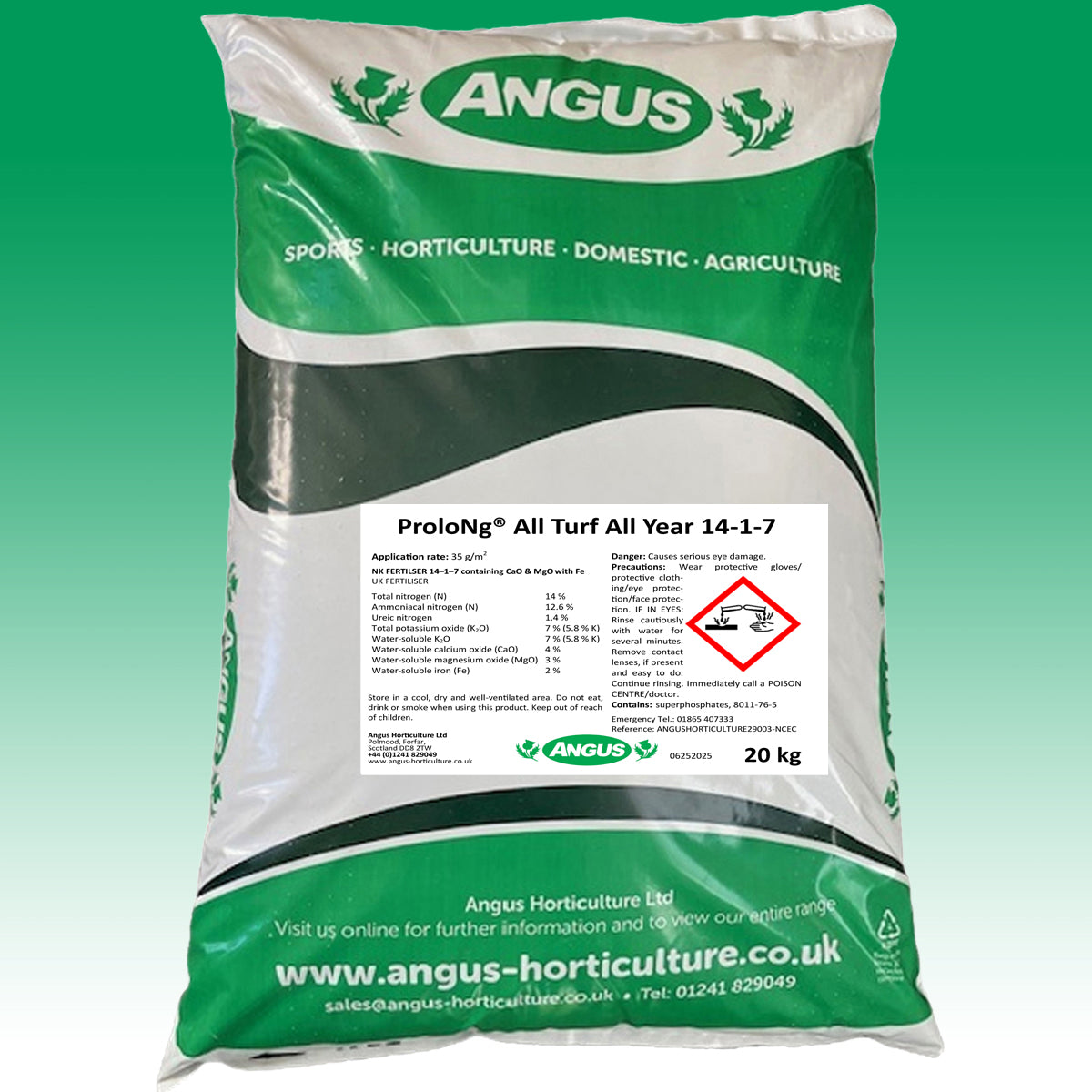 ProloNg® All Turf All Year 14-1-7 20kg